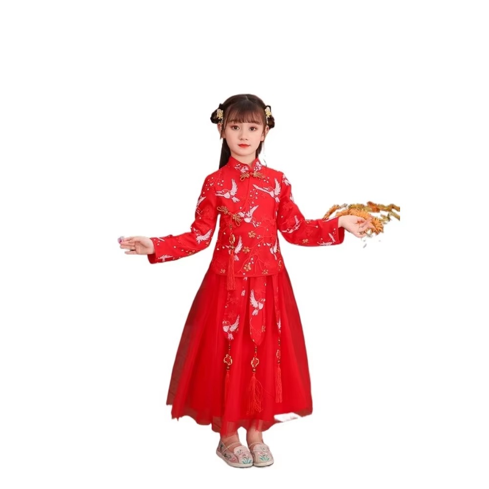 Kids Clothes Girl Dress Childr - Fashion Show Ethnic Wear recension och pris