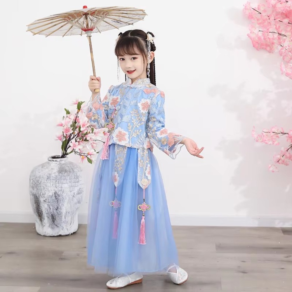 Kids Clothes Girl Dress Childr - Fashion Show Ethnic Wear recension och pris