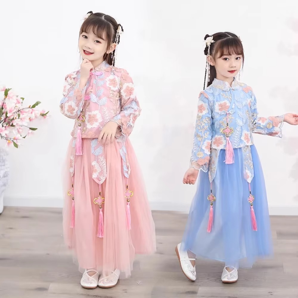 Kids Clothes Girl Dress Childr - Fashion Show Ethnic Wear recension och pris