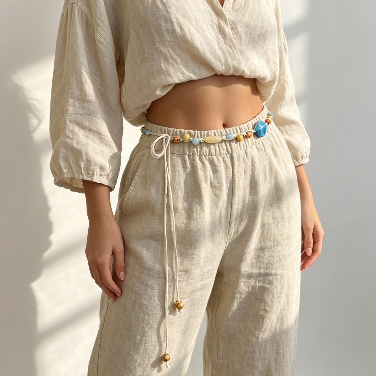Bohème Ethnic Floral Waist Cha - Ethnic Fashion Trend recension och pris