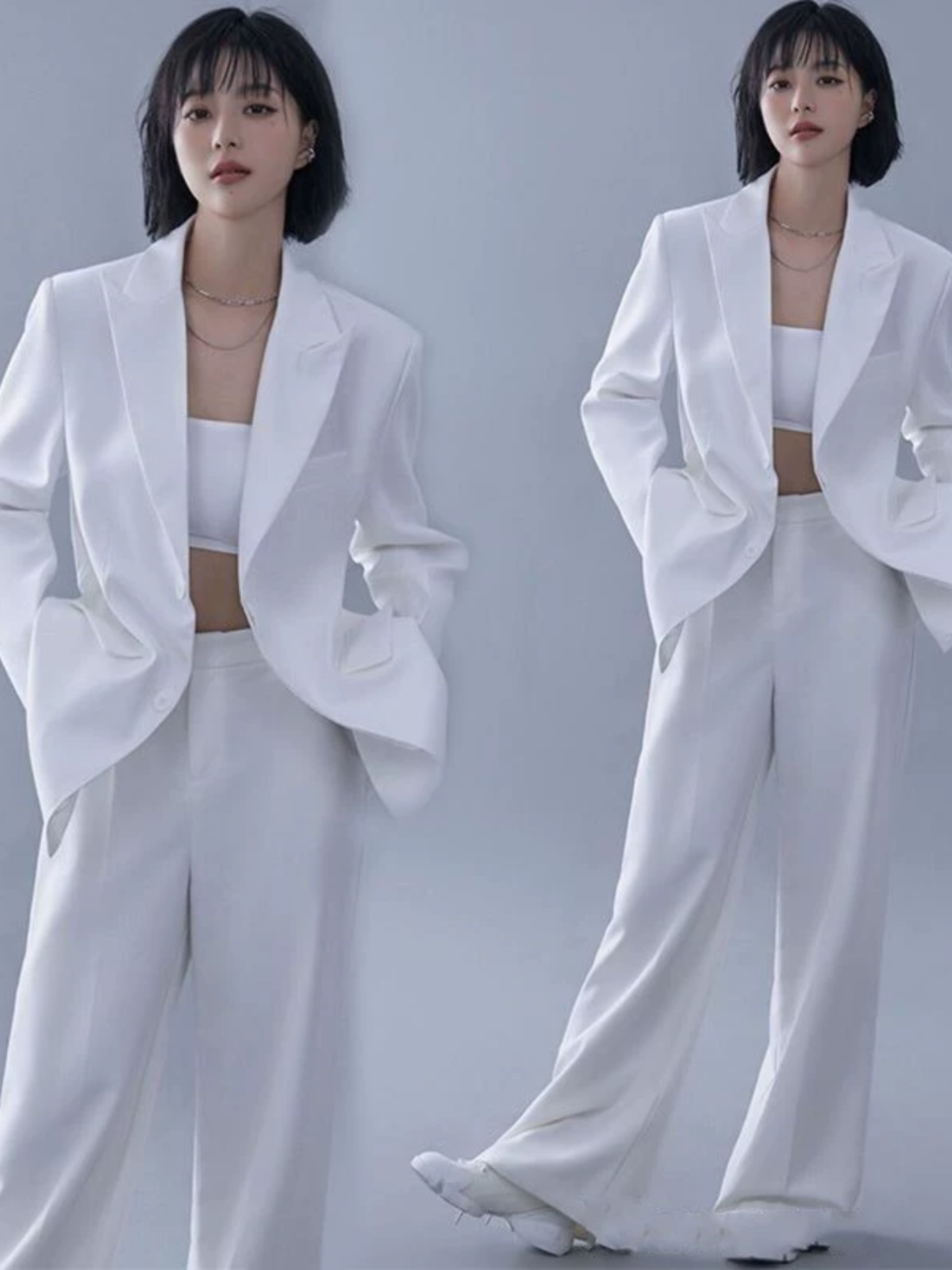 White Suit Theme Fashion Magaz - Ethnic Fashion Images recension och pris
