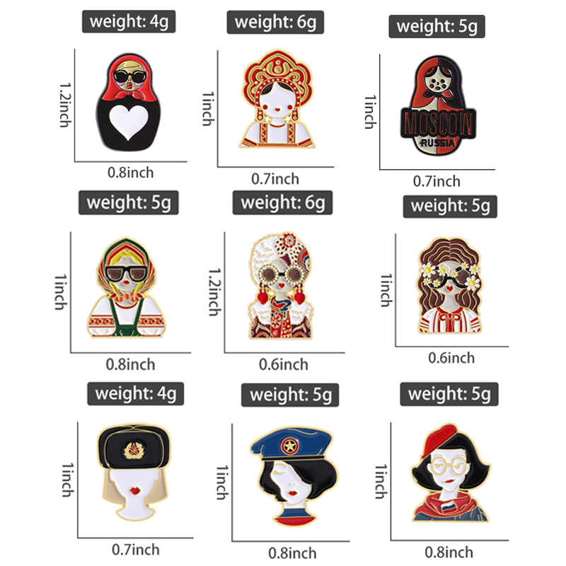 Cartoon Russian Girls Characte - Ethnic Fashion Images recension och pris