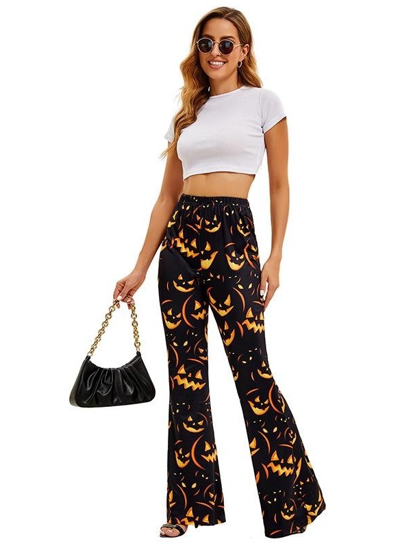 Halloween Bat Pumpkin Print Wo - Ethnic Wear Fashion Brand recension och pris