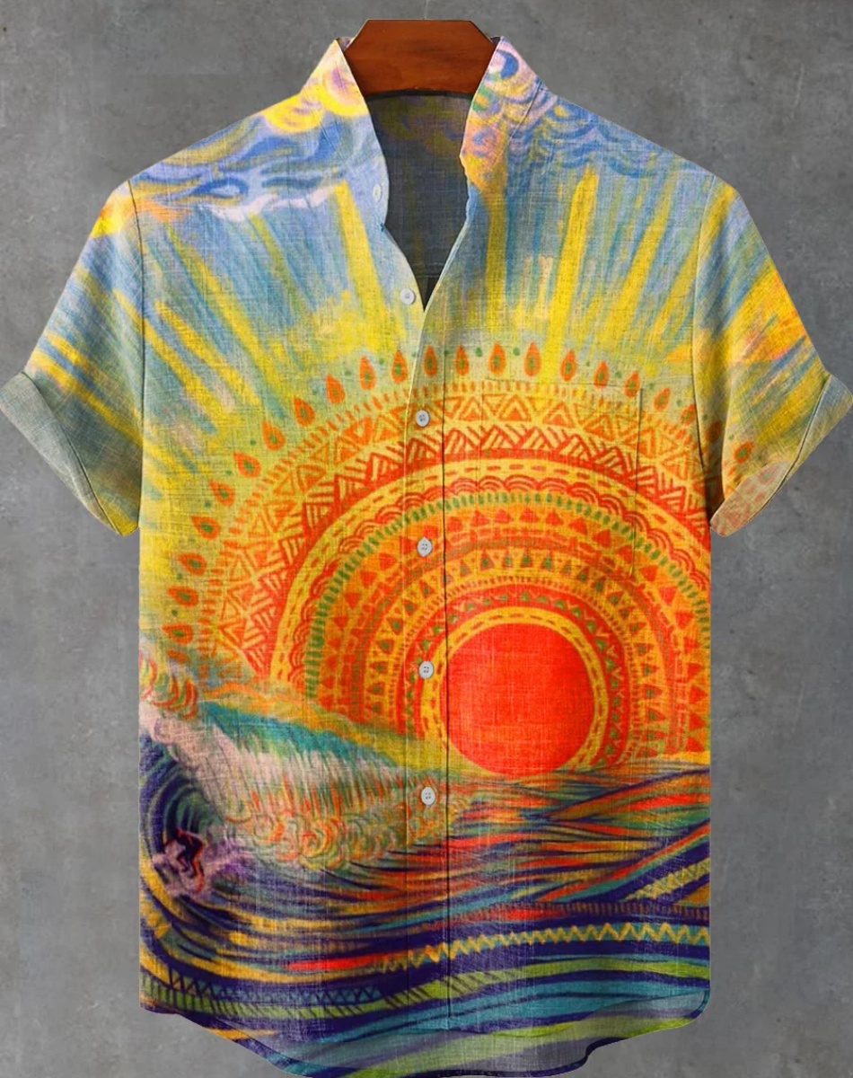New Ethnic Style Sunset 3D Pri - Ethnic Fast Fashion recension och pris