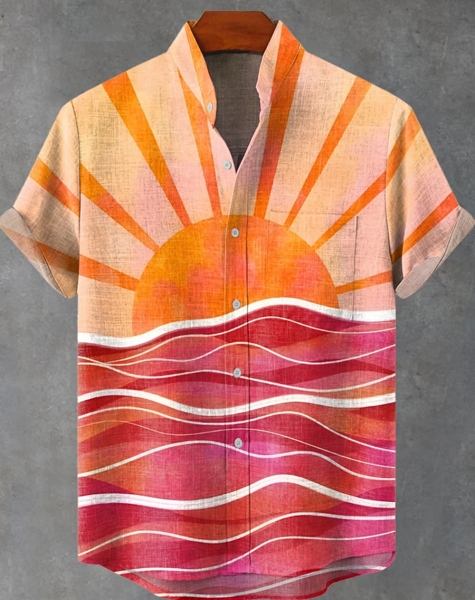 New Ethnic Style Sunset 3D Pri - Ethnic Fast Fashion recension och pris