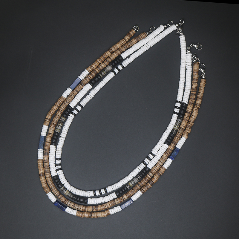 2023 Tribal Coconut Beads Neck - Ethnic Fashion Co In recension och pris