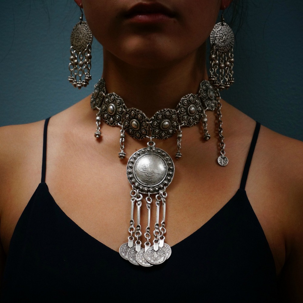 Ethnic Gypsy Vintage Metal Coi - Ethnic Fashion Co In recension och pris
