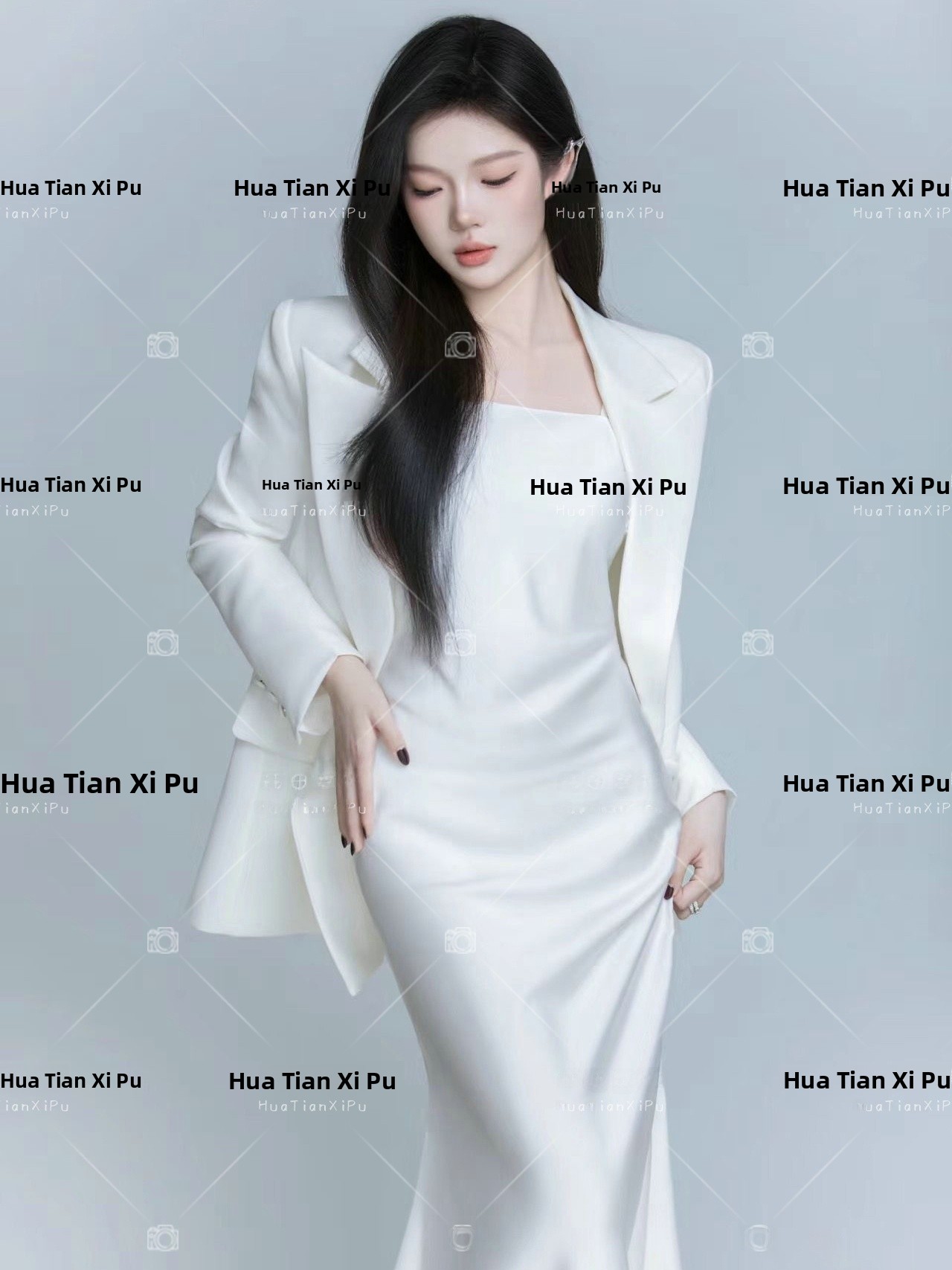 24 Studio New White Suit Theme - Ethnic Fashion Images recension och pris