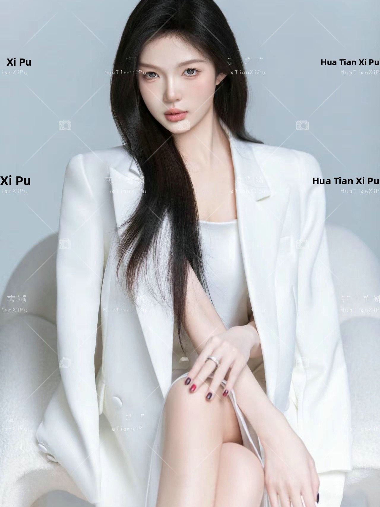 24 Studio New White Suit Theme - Ethnic Fashion Images recension och pris