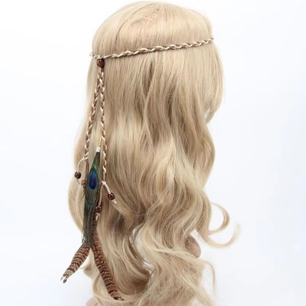 Fashion Feather Feather Headba - Fashion Show Ethnic Wear recension och pris