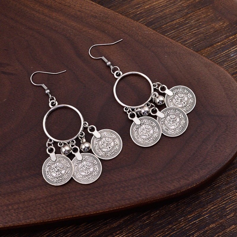 Vintage Ethnic Style Coin Circ - Ethnic Fashion Co In recension och pris