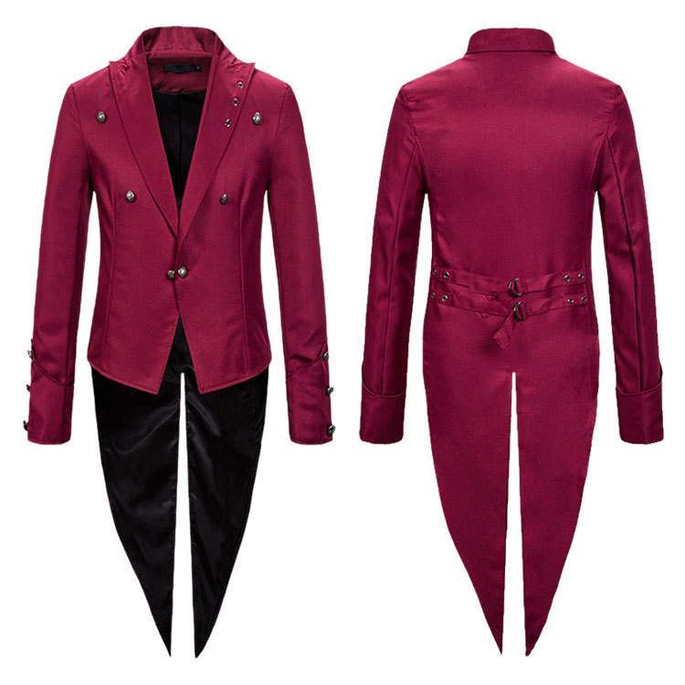 Retro Tailcoat Women's Stage P - Fashion Show Ethnic Wear recension och pris