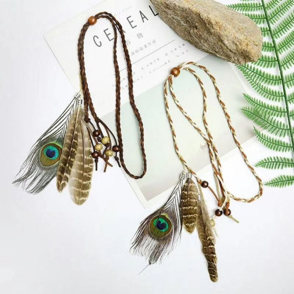 Fashion Feather Feather Headba - Fashion Show Ethnic Wear recension och pris