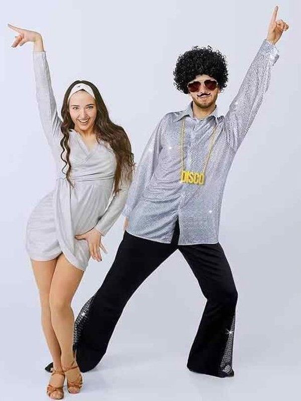 Men's Disco Costume Sequin Shi - Ethnic Clothing & Online Fashion Store Khaadi Uk recension och pris