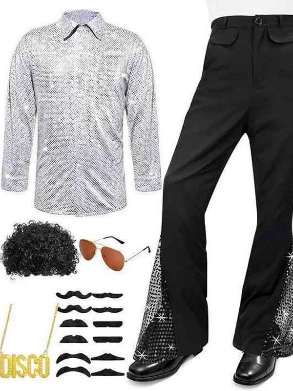 Men's Disco Costume Sequin Shi - Ethnic Clothing & Online Fashion Store Khaadi Uk recension och pris