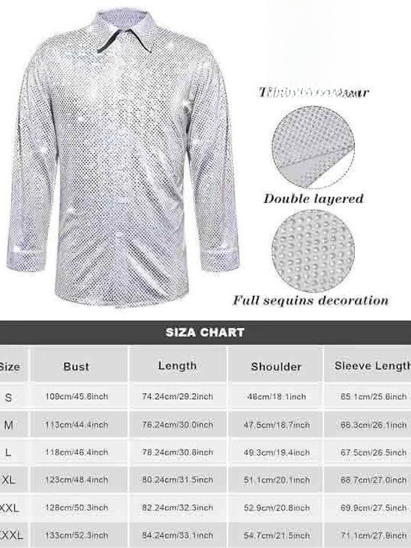 Men's Disco Costume Sequin Shi - Ethnic Clothing & Online Fashion Store Khaadi Uk recension och pris